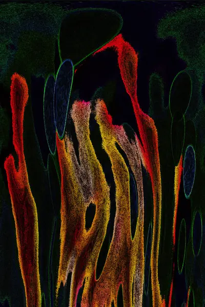 Dalgalı çizgiler. Soyut çizgiler. Doku arka planı. düzensiz desen. Şık modern. Pop sanat. Nokta etkisi. Ritmik gürültü parçacıkları. Paket için desen. Renkli vuruşlu duvar kağıdı.