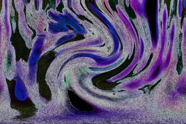 Dalgalı çizgiler. Soyut çizgiler. Doku arka planı. düzensiz desen. Şık modern. Pop sanat. Nokta etkisi. Ritmik gürültü parçacıkları. Paket için desen. Renkli vuruşlu duvar kağıdı.