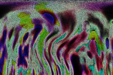 Dalgalı çizgiler. Soyut çizgiler. Doku arka planı. düzensiz desen. Şık modern. Pop sanat. Nokta etkisi. Ritmik gürültü parçacıkları. Paket için desen. Renkli vuruşlu duvar kağıdı.