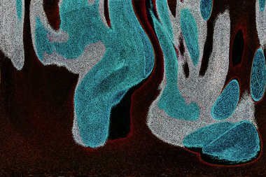 Dalgalı çizgiler. Soyut çizgiler. Doku arka planı. düzensiz desen. Şık modern. Pop sanat. Nokta etkisi. Ritmik gürültü parçacıkları. Paket için desen. Renkli vuruşlu duvar kağıdı.