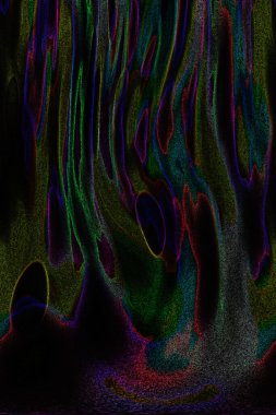 Dalgalı çizgiler. Soyut çizgiler. Doku arka planı. düzensiz desen. Şık modern. Pop sanat. Nokta etkisi. Ritmik gürültü parçacıkları. Paket için desen. Renkli vuruşlu duvar kağıdı.