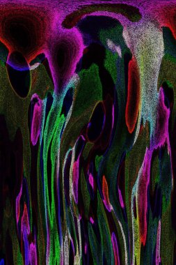 Dalgalı çizgiler. Soyut çizgiler. Doku arka planı. düzensiz desen. Şık modern. Pop sanat. Nokta etkisi. Ritmik gürültü parçacıkları. Paket için desen. Renkli vuruşlu duvar kağıdı.