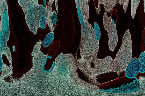 Dalgalı çizgiler. Soyut çizgiler. Doku arka planı. düzensiz desen. Şık modern. Pop sanat. Nokta etkisi. Ritmik gürültü parçacıkları. Paket için desen. Renkli vuruşlu duvar kağıdı.