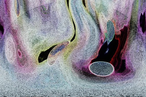 Dalgalı çizgiler. Soyut çizgiler. Doku arka planı. düzensiz desen. Şık modern. Pop sanat. Nokta etkisi. Ritmik gürültü parçacıkları. Paket için desen. Renkli vuruşlu duvar kağıdı.