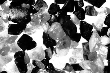 Tasarım için doğal kuvars değerli taş desen dokusu arka planı.