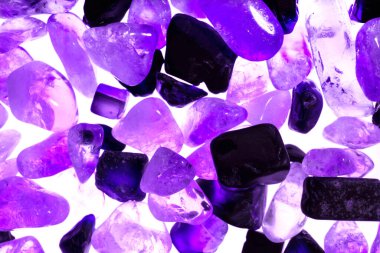 Tasarım için doğal kuvars değerli taş desen dokusu arka planı.