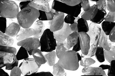 Tasarım için doğal kuvars değerli taş desen dokusu arka planı.