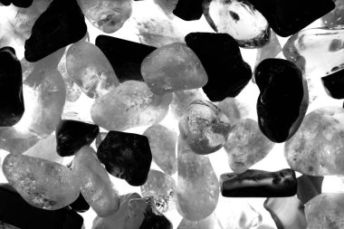 Tasarım için doğal kuvars değerli taş desen dokusu arka planı.