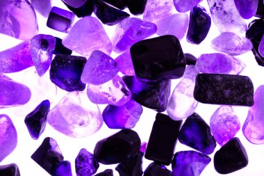 Tasarım için doğal kuvars değerli taş desen dokusu arka planı.