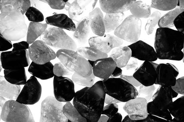 Tasarım için doğal kuvars değerli taş desen dokusu arka planı.