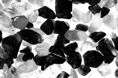 Tasarım için doğal kuvars değerli taş desen dokusu arka planı.