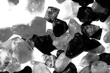 Tasarım için doğal kuvars değerli taş desen dokusu arka planı.