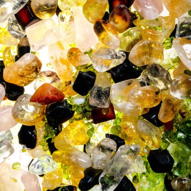 Tasarım için doğal kuvars değerli taş desen dokusu arka planı.