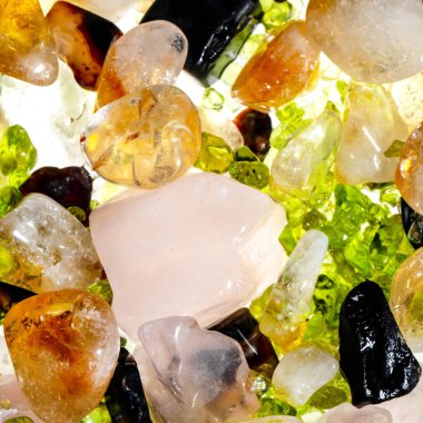 Tasarım için doğal kuvars değerli taş desen dokusu arka planı.