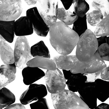 Tasarım için doğal kuvars değerli taş desen dokusu arka planı.