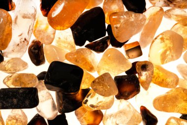 Tasarım için doğal kuvars değerli taş desen dokusu arka planı.