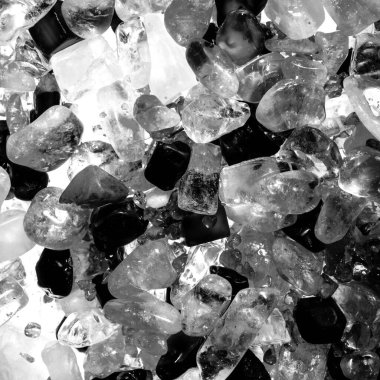 Tasarım için doğal kuvars değerli taş desen dokusu arka planı.