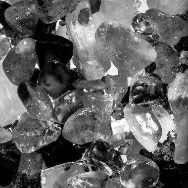 Tasarım için doğal kuvars değerli taş desen dokusu arka planı.