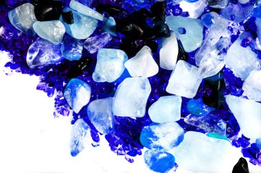 Tasarım için doğal kuvars değerli taş desen dokusu arka planı.