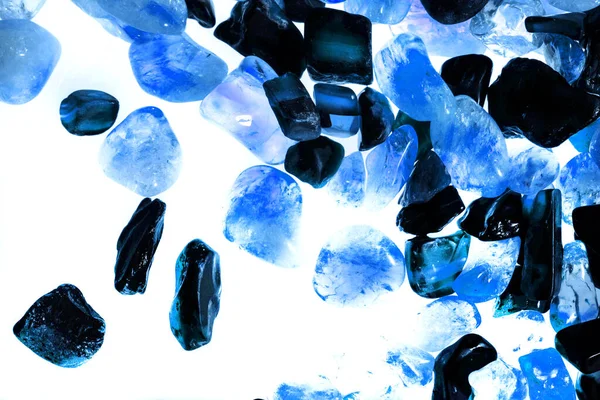 Tasarım için doğal kuvars değerli taş desen dokusu arka planı.