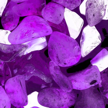 Tasarım için doğal kuvars değerli taş desen dokusu arka planı.