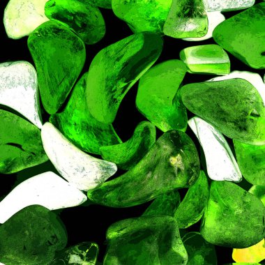 Pembe. Yeşil. Mavi. Mor. Kahverengi. Doğal Kuvars. Buz küpü biçimi arkaplanı