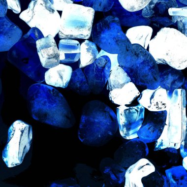 Pembe. Yeşil. Mavi. Mor. Kahverengi. Doğal Kuvars. Buz küpü biçimi arkaplanı