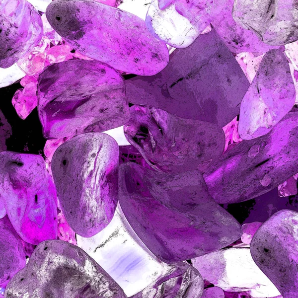 Pink. Green. Blue. Purple. Brown. Natural Quartz. Ice cube style background