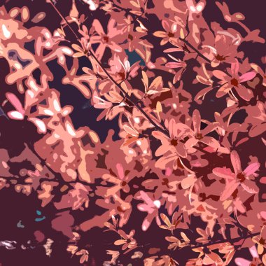 Kusursuz vektör deseni, tebrik kartları için özet sanat, kozmetik ambalaj tasarımı, düğün davetiyeleri, duvar kağıtları için güzellik.