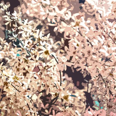 Kusursuz vektör deseni, tebrik kartları için özet sanat, kozmetik ambalaj tasarımı, düğün davetiyeleri, duvar kağıtları için güzellik.