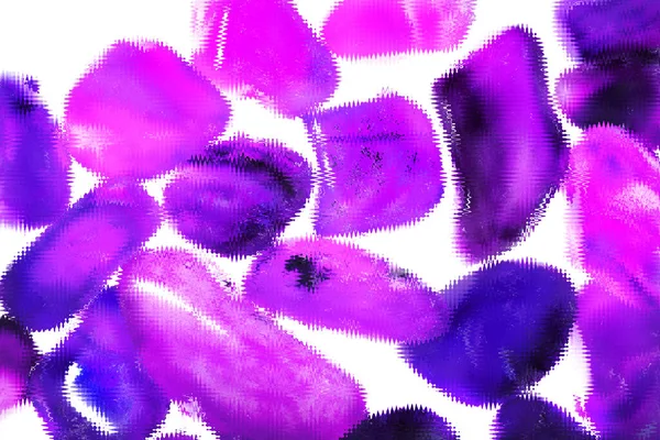 Pink Green Blue Purple Brown Natural Quartz Ice Cube Style —  Fotos de Stock