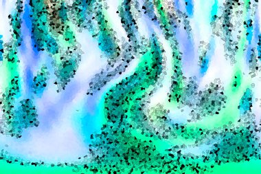 Boyalı cam tarzı, soyut desen, renk, mavi. Mor. Mor. Turuncu. Kırmızı. Sarı. Kahverengi.