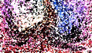 Boyalı cam tarzı, soyut desen, renk, mavi. Mor. Mor. Turuncu. Kırmızı. Sarı. Kahverengi.