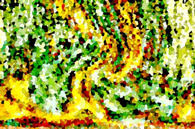 Boyalı cam tarzı, soyut desen, renk, mavi. Mor. Mor. Turuncu. Kırmızı. Sarı. Kahverengi.