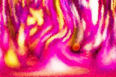 Boyalı cam tarzı, soyut desen, renk, mavi. Mor. Mor. Turuncu. Kırmızı. Sarı. Kahverengi.