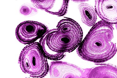 Operasyon sanatı, Moire dalgaları ve renk karışımı ile soyut doku. Geometrik renkli çizgilerle hipnoz arkaplanı rahatlatılıyor.