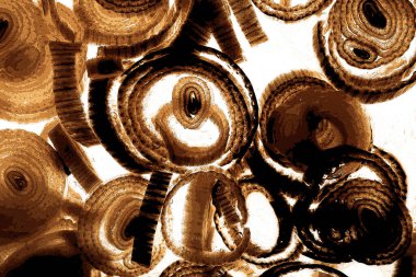 Operasyon sanatı, Moire dalgaları ve renk karışımı ile soyut doku. Geometrik renkli çizgilerle hipnoz arkaplanı rahatlatılıyor.