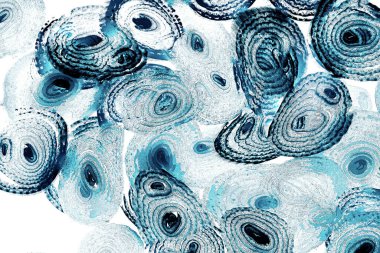 Operasyon sanatı, Moire dalgaları ve renk karışımı ile soyut doku. Geometrik renkli çizgilerle hipnoz arkaplanı rahatlatılıyor.