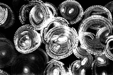 Operasyon sanatı, Moire dalgaları ve renk karışımı ile soyut doku. Geometrik renkli çizgilerle hipnoz arkaplanı rahatlatılıyor.