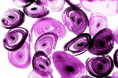 Operasyon sanatı, Moire dalgaları ve renk karışımı ile soyut doku. Geometrik renkli çizgilerle hipnoz arkaplanı rahatlatılıyor.