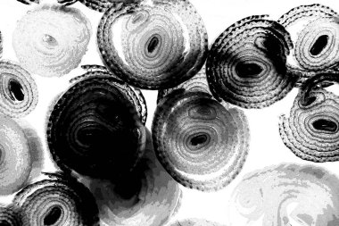 Operasyon sanatı, Moire dalgaları ve renk karışımı ile soyut doku. Geometrik renkli çizgilerle hipnoz arkaplanı rahatlatılıyor.