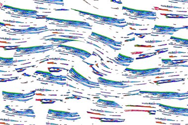 Serbest stil kusursuz desen. Basit düz modern çizim. Tekstil ve moda tasarımı için doku koleksiyonu. Kağıt tasarımı Arkaplan deseni.