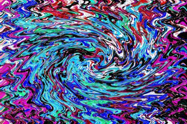 Modern soyut resim. Renkli akıcı sanat resimleri. Geometrik arkaplan.