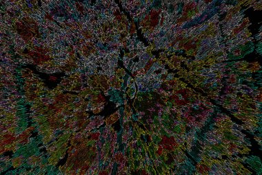 Modern soyut resim. Renkli akıcı sanat resimleri. Geometrik arkaplan.