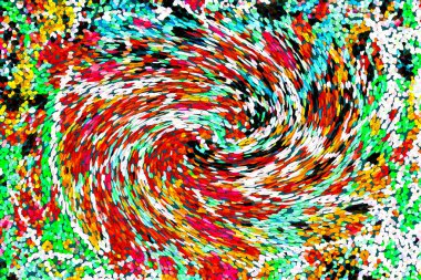 Modern soyut resim. Renkli akıcı sanat resimleri. Geometrik arkaplan.