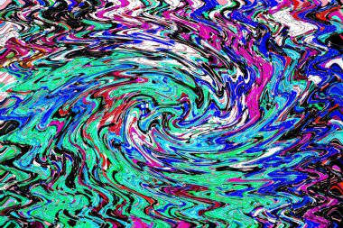 Modern soyut resim. Renkli akıcı sanat resimleri. Geometrik arkaplan.