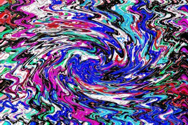 Modern soyut resim. Renkli akıcı sanat resimleri. Geometrik arkaplan.