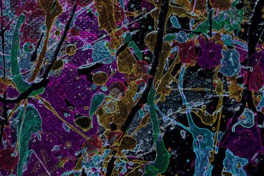 Modern soyut resim. Renkli akıcı sanat resimleri. Geometrik arkaplan.