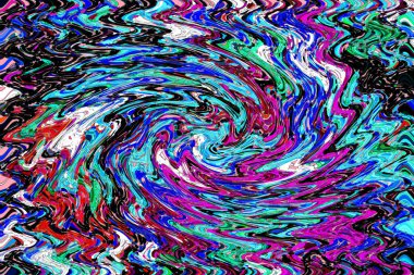 Modern soyut resim. Renkli akıcı sanat resimleri. Geometrik arkaplan.