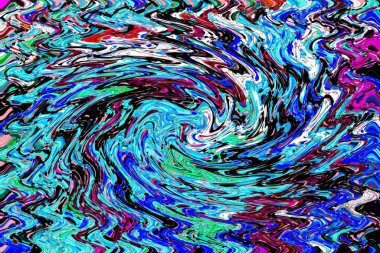 Modern soyut resim. Renkli akıcı sanat resimleri. Geometrik arkaplan.